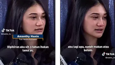 Amanthy Hanin, anak Hendra Kurniawan curahkan kesedihannya