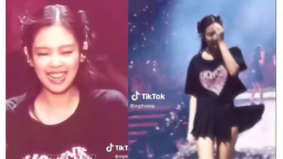Rok Jenni BLACKPINK Terbang ke Sana ke Mari saat Konser di Jakarta
