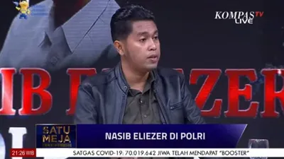 Martin Simanjuntak saat hadir di program Satu Meja the Forum Kompas TV