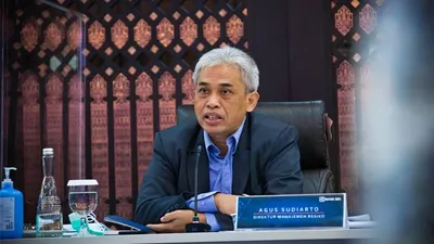 Direktur Manajemen Risiko BRI Agus Sudiarto