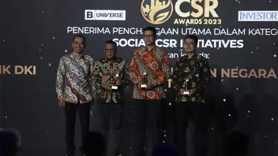 Literasi Properti Milenial BTN Raih Penghargaan CSR Award 2023