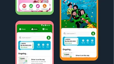 Chat melalui aplikasi Gojek
