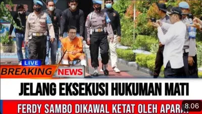 CEK Fakta: Eksekusi Mati Ferdy Sambo DIlakukan Lebih Cepat