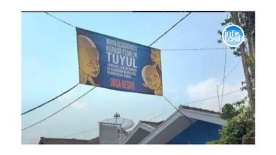 Warga Tasikmalaya Pasang Spanduk soal Pemilik Tuyul