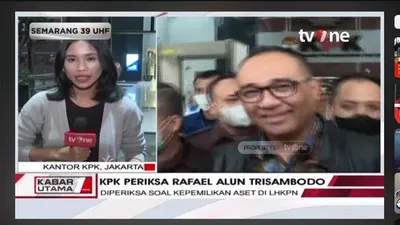 Rafael Alun Trisambodo usai diperiksa KPK