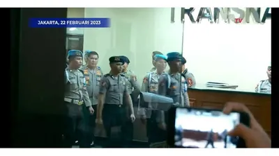 Richard Eliezer tiba di Mabes Polri untuk Sidang Kode Etik