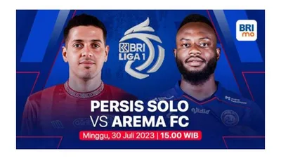 Live Streaming BRI Liga 1 Persis Solo vs Arema FC