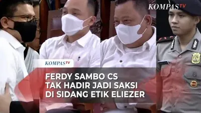 Ferdy Sambo, Ricky Rizal dan Kuat Maruf tak hadiri sidang kode etik Richard Eliezer