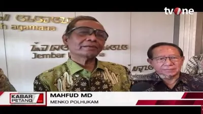 Menko Polhukam Mahfud MD