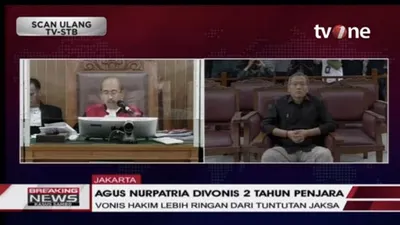 Agus Nurpatria Divonis 2 Tahun Penjara