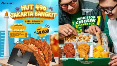 Promo Makanan HUT DKI Jakarta 2023