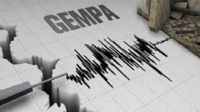 Ilustrasi gempa