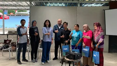 Konsisten Edukasi Pengelolaan Sampah, Warung Sikumbang Jadi Program CSR PNM Capai Target Zero Waste 2050