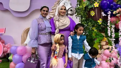 iral Potret Bu Ala dan Tasyi Athasyia di Ultah Noora Anak Tasyi