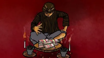 Ilustrasi dukun 