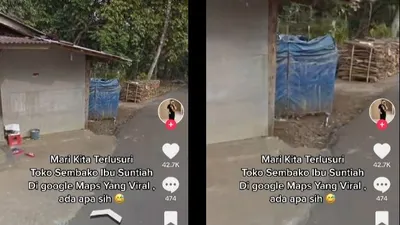 Potret Viral Rumah Sembako Ibu Sutinah