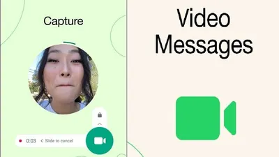 Fitur pesan video instan dari WhasApp