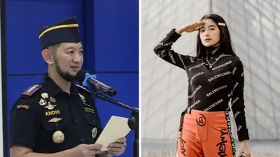 Kolase foto Andhi Pramono dan putrinya, Atasya Yasmine