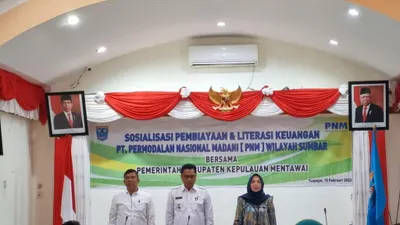 PNM Padang Lakukan Sosialiasi Literasi di Daerah Potensial Tinggi Kabupaten Mentawai