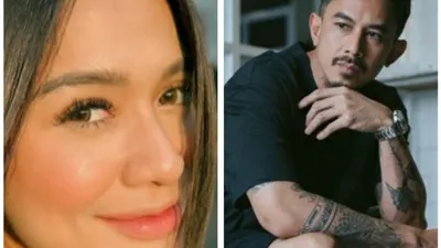 Kolase foto Andi Annisa dan Fandy Christian - Dituding Jadi Selingkuhan Fandy Christian, Begini Profil Andi Annisa: Langganan Juara Ajang Kecantikan Ternama