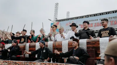 Perayaan HPN Jabar di Karawang