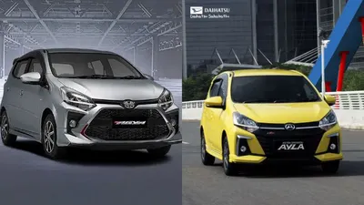 Toyota Agya vs Daihatsu Ayla