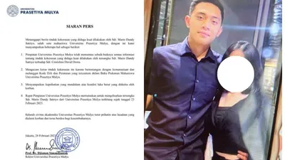 Makin APES! Mario Dandy Resmi Dikeluarkan dari Universitas Prasetiya Mulya, Warganet: Malu-Maluin Almamater