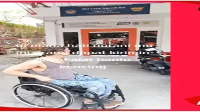 Viral WNA Dipersulit Bea Cukai ketika hendak ambil paketan alat bantu kencing