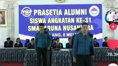 Wajah Sendu Putra Ferdy Sambo yang Lulus dari SMA Taruna Nusantara Jadi Sorotan
