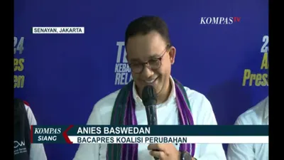Anies Baswedan Siap Umumkan Cawapres yang akan Mendampinginya