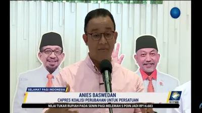 Terungkap Kriteria Utama Bakal Cawapres Pendamping Anies Baswedan