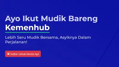 Kementerian Perhubungan buka kuota mudik gratis 2023