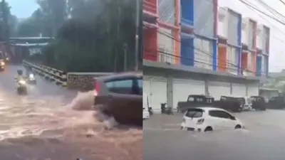Potret 'Wisata Banjir' di Malang Raya
