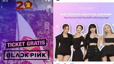 Gerinda bikin giveway tiket BLACKPINK yang justru dihujat netizen