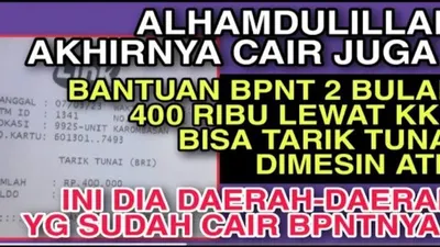 ilustrasi BPNT akhirnya cair