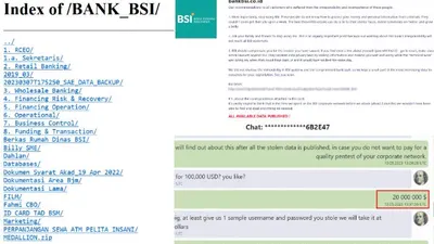 Negosiasi Gagal Hacker LockBit Ngaku Sebar Data Nasabah BSI di Dark Web, BSI Klaim DataAman, Mana yang Benar?