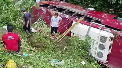Begini Pengakuan Sopir Bus yang Kecelakaan di Guci Tegal, Mengaku Sudah Direm Tapi Ini yang Terjadi