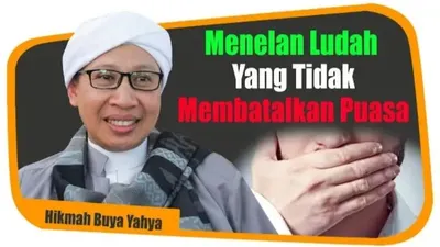Buya Yahya memberikan penjelasan mengenai hukum menelan ludah ketika berpuasa, ternyata bisa membatalkan puasa jika tidak sesuai aturan.