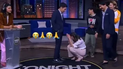 Caitlin Halderman Minta Maaf pada Desta di Tonight Show
