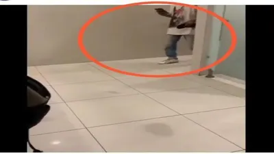 Sosok Pria Terekam Menguntit Sejumlah Cewek hingga ke Toilet Perempuan
