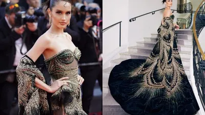 Cinta Laura menghadiri Festival Film Cannes.