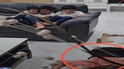 Prank Seorang Ibu Pura-pura Pingsan di Depan Anak-anaknya Berakhir Nyesek