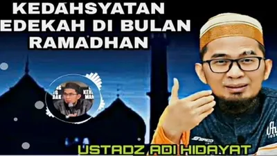 Ustaz Adi Hidayat Jelaskan Dahsyatnya Sedekah di Bulan Ramadan