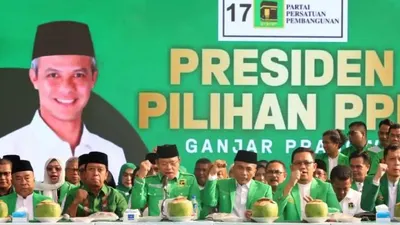 Deklarasi PPP usung Ganjar Pranowo sebagai Capres 2024.