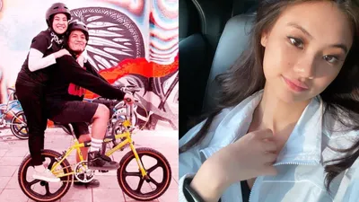 Kolase Foto Desta dan Natasha Rizki serta Gege Elisa
