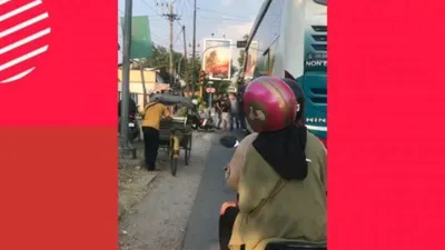 Viral Aksi Pria Tinggalkan Pacarnya di Motor Demi Lerai Perkelahian di Jalan, Si Cewek Sampai Panik!