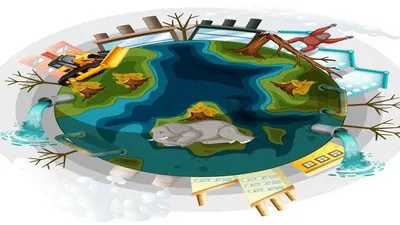 Ilustrasi Perubahan iklim