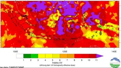 Waspada Peningkatan Sinar UV Pada Pukul 10.00 – 16.00! Ada Hubungannya dengan Gelombang Panas Asia?