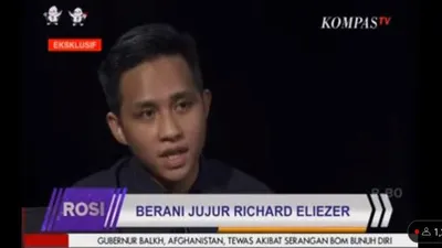 Richard Eliezer blak-blakan tentang kasusnya di salah satu TV swasta