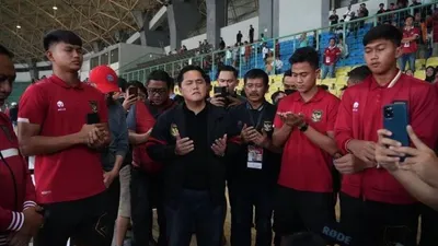 Erick Thohir dan Timnas U-20